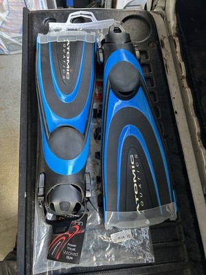 Atomic Aquatics BladeFin Water Sport Fins Blue/Black Size Medium