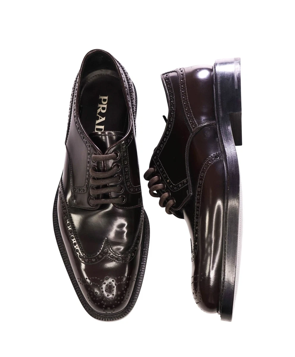 PRADA Wing Tip-Men's Dress Shoes for sale | eBay