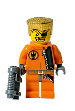 LEGO Agents Gold Tooth Minifigure agt007 8630 8967