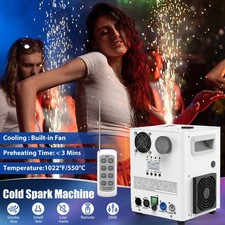 NEW Cold Spark Machine 800W Firework Machine Stage Effect DMX512 for DJ Wedding