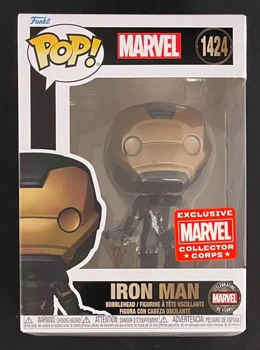 Funko Pop! Iron Man 85 Years #1424 Marvel Collector Corps Exclusive