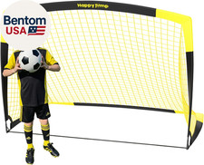 7X5 FT 5X3.6 FT Portable Soccer Goal for Youth Players Ages 6 14, Large-Frame