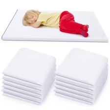 10 Pcs Daycare Nap Mat 24 x 52 Day Care Rest Mat Cover Fitted Polyester Baby ...