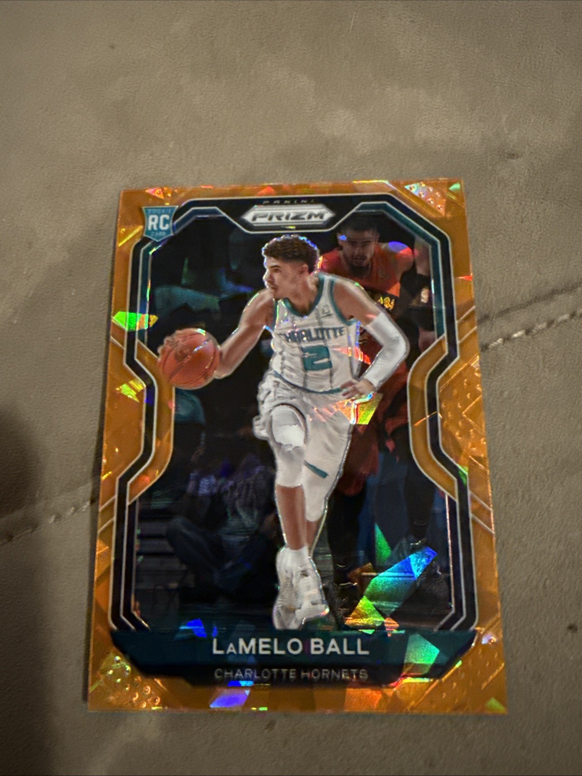 2020-21 Prizm Lamelo Ball Rookie Orange Ice