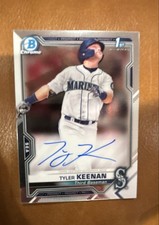2021 Bowman Chrome - Prospect Autographs Tyler Keenan #CPA-TK RC G100