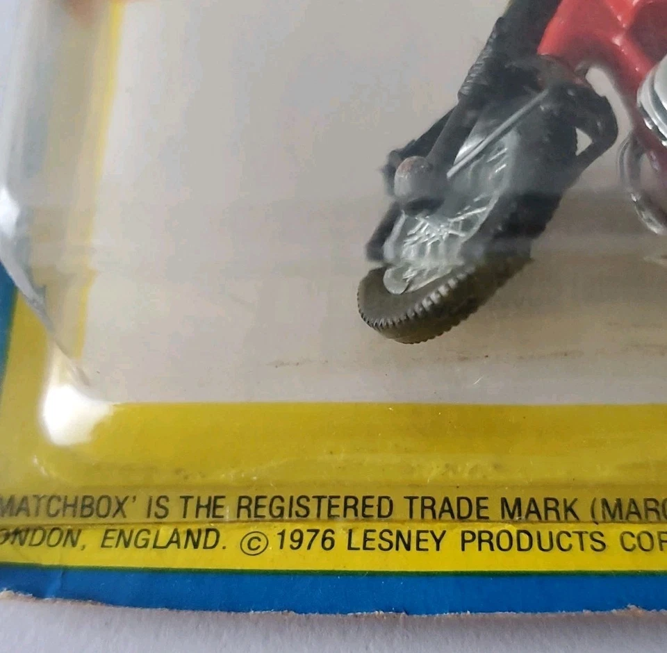 SUPERFAST HONDARORA DIECAST MODEL HONDA CB750 1976 MATCHBOX LESNEY MOTORCYCLE - Image 2 of 4