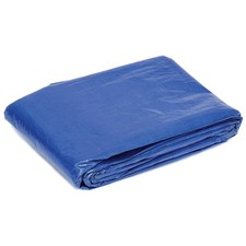Global Industrial Light Duty Tarp 20'W x 30'L 2.9 oz. Blue