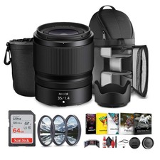 Nikon NIKKOR Z 35mm f/1.4 Lens Nikon Z  Sling Backpack  Photography Software