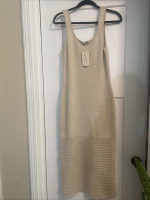 Universal Thread Small Beige Beach Dress Side Slit