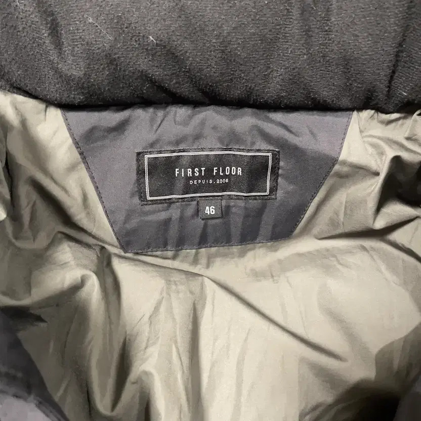 First Floor Black Down Padding Jacket Size 46 - image 4