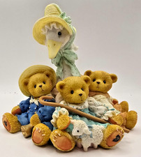 Cherished Teddies Enesco 1997 FRIENDS OF A FEATHER FLOCK TOGETHER Figurine Goose