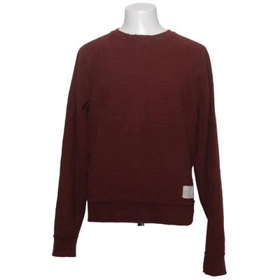 Abercrombie & Fitch, sweat-shirt, taille : XL, rouge, unicolore, homme #JOu - Photo 1/4