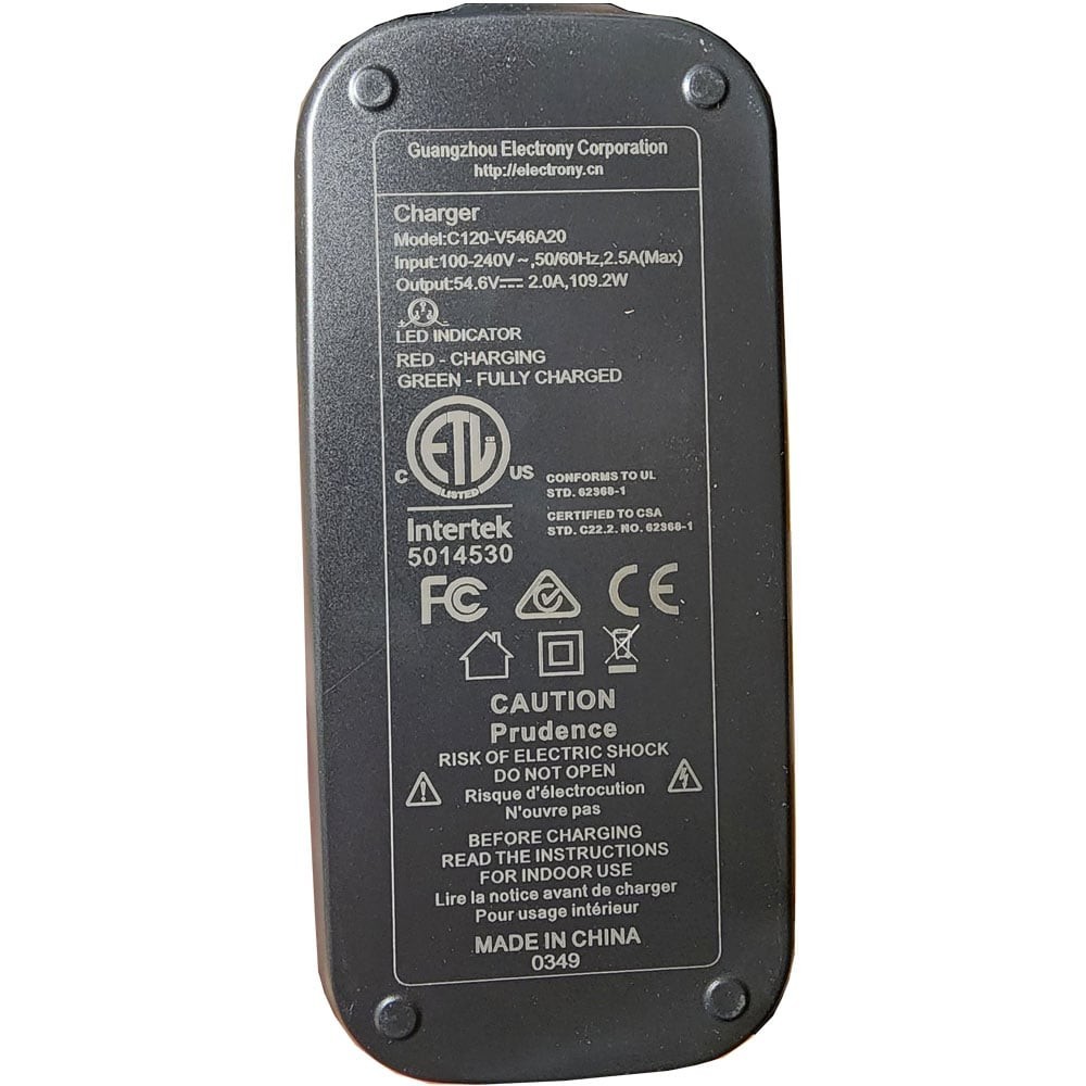 MotoTec Pro Dirt Bike 48V 1500w, 1600w, 1800w Lithium Battery Charger