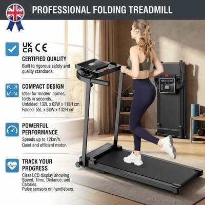 Faltbares Laufband Walking Pad - Kompakte Indoor Laufmaschine für Heimfitness