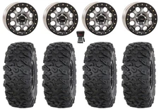 System 3 SB-7 15" Wheels Ti 6+1 33" Roctane T4 Tires Ranger 1500 & Xpedition