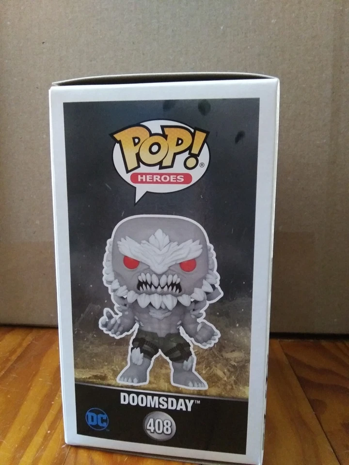 Funko pop ! Heroes DOOMSDAY #408 不公正上帝在我们中间沃尔格林独家 [全新] — 第 2/4 张图片