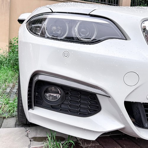 Carbon Look Front Side Air Vent Trim Sticker For BMW F22 F23 M Sport 2014-2021 - Picture 10 of 10