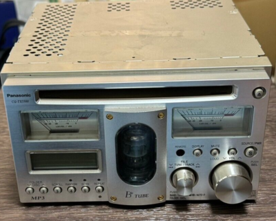 Panasonic CQ-TX5500 Vacuum Tube Car Audio CD Deck Player /without