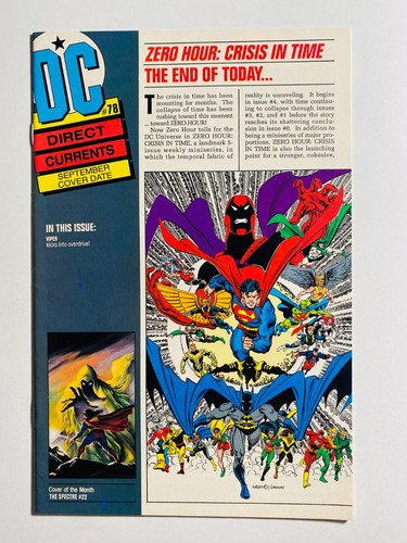 DC COMICS DIRECT CURRENTS #78 (1994) NM-MT COMIC