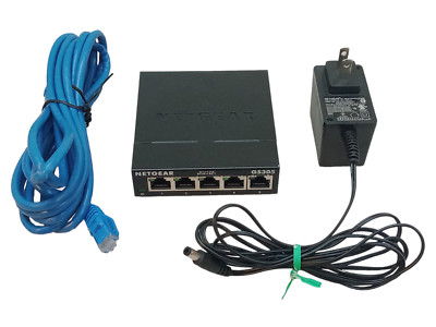 Netgear GS305v3 5-port Compact Desktop SOHO Gigabit Ethernet Unmanaged Switch