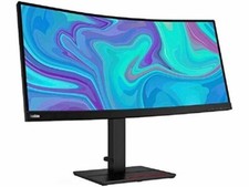 Lenovo ThinkVision T34w-20 34-inch Curved 21:9 Monitor with USB Type-C