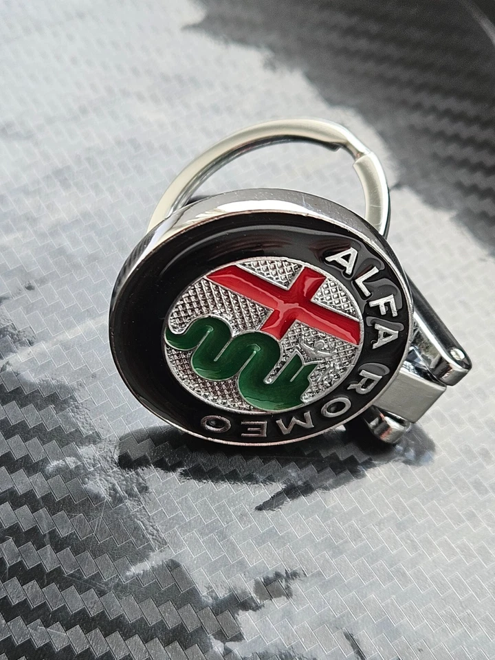 ALFA ROMEO Joli porte clé , Logo double face Porte clé ALFA ROMEO - Photo 3/3
