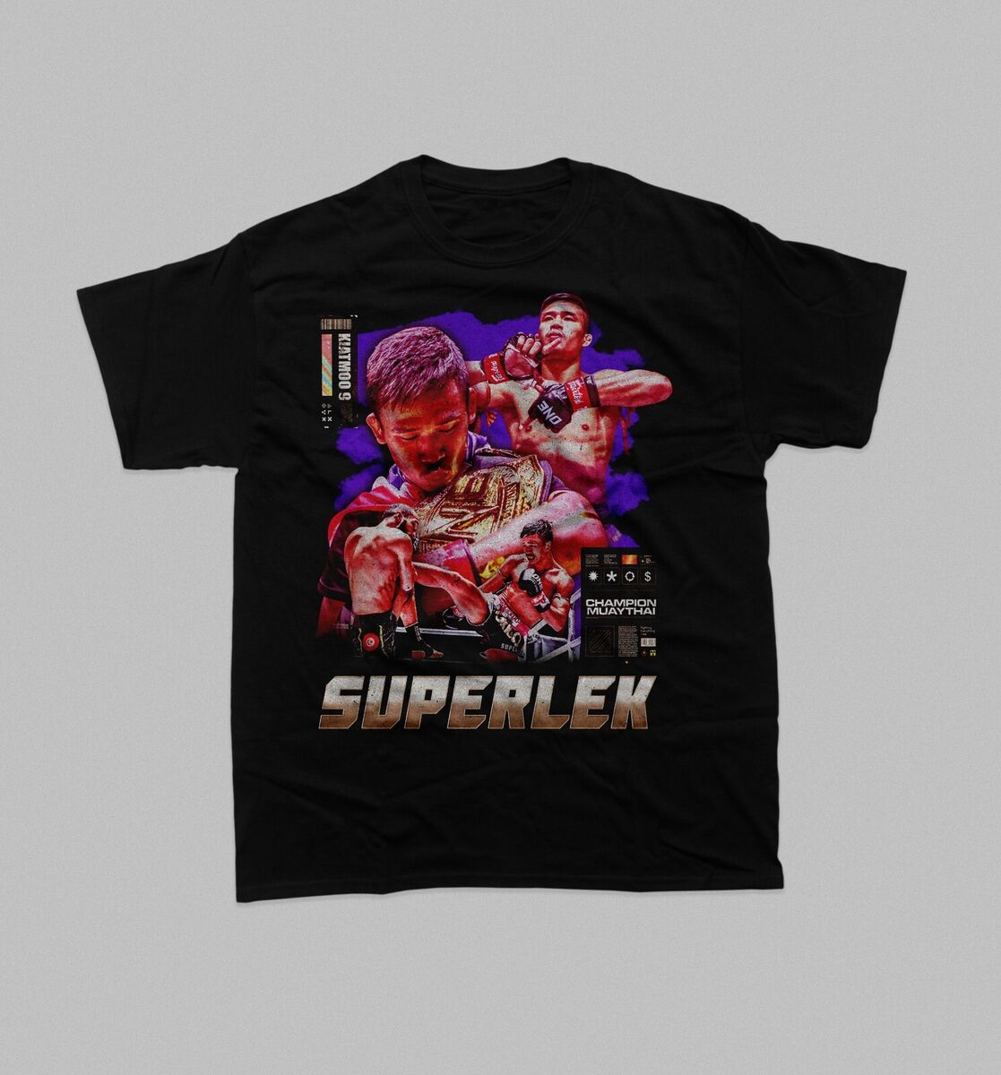Awesome Muay Thai Typography T-Shirt Awesome Muay Thai Typography T-Shirt