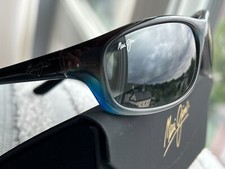 Maui Jim Kipahulu MJ 279 03F Marlin Blue Grey Frame Grey Polarized Lenses