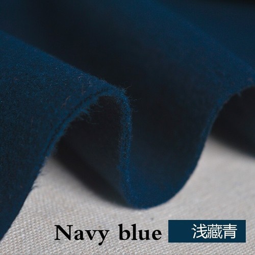 Faux Wool Felt Fabric 1.33mm Thickness Plain for Suit Coat Hat 100*150CM Costume - Picture 12 of 29