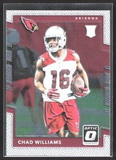 Chad Williams 2017 Donruss Optic Rookie Card  #114