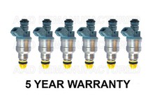 6X Genuine Bosch Fuel Injectors for BMW 2.5L 5.0L 