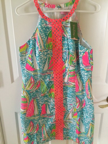 $268 LILLY PULITZER Sasha Shift DRESS 