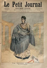 Small Journal 1894 No. 171 The Beautiful Otero - English Defeat in Africa