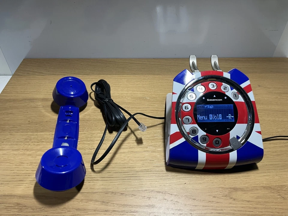 Telefono cordless Sagemcom Sixty Union Jack - non so se funzionante - Immagine 4 di 4