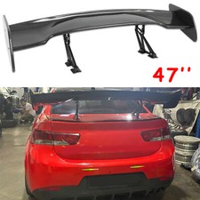 For Kia Forte Koup 47 Gt-style Rear Trunk Spoiler Racing Wing Carbon Fiber For Kia Forte Koup 47 Gt-style Rear Trunk Spoiler Racing Wing Carbon Fiber