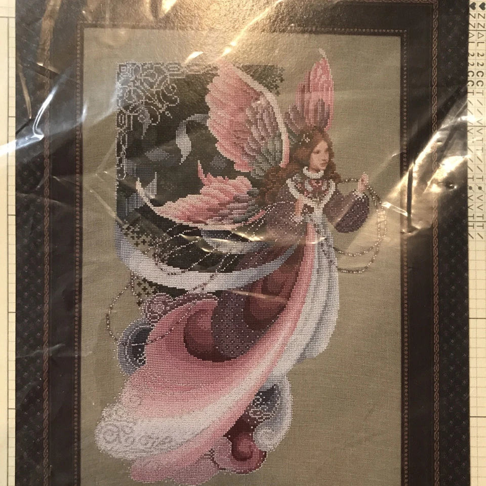 Lavender & Lace Fairy Dreams Victorian Designs Cross Stitch Pattern NIP - Image 3 of 4