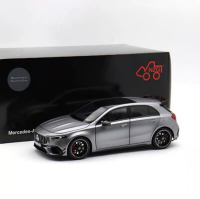NZG 1/18 Scale Mercedes-Benz AMG A45 S 2023 Grey Diecast Car Model