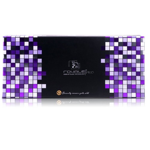 Royale 2 in 1 Flat Iron Hair Straightener & Curler Ceramic Tourmaline Plates - Picture 18 of 59