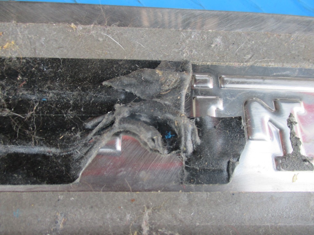 Ferrari California left door sill scuff kick plate #4538