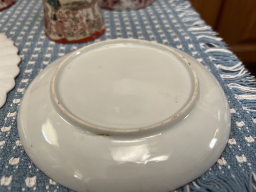 Geisha Thin Porcelain Japanese Creamer Eggshell Japan Red Painted Cup Plate - 第 10/12 張圖片