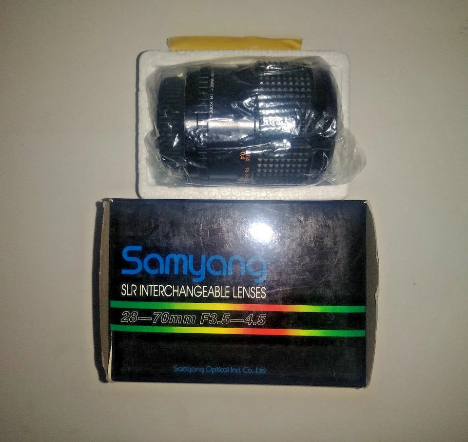 Lente macro intercambiable Samyang 28-70 mm/f3,5-4,5 para Nikon (¡NUEVA!) Foto 2 de 2