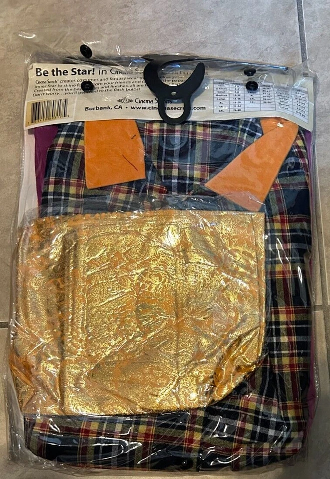 Fantasia Hobo Honey Bum NOVA Feminina G Grande Segredos de Cinema - Imagem 2 de 2