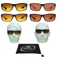 Bifocal Sunglass HD High Definition Blue Light Blocker Readers Men Women Amber