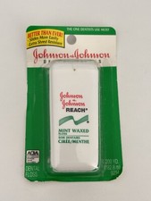 Vintage Johnson  Johnson Reach Mint Waxed 200 Yds 1998 NEW Dental Floss Prop