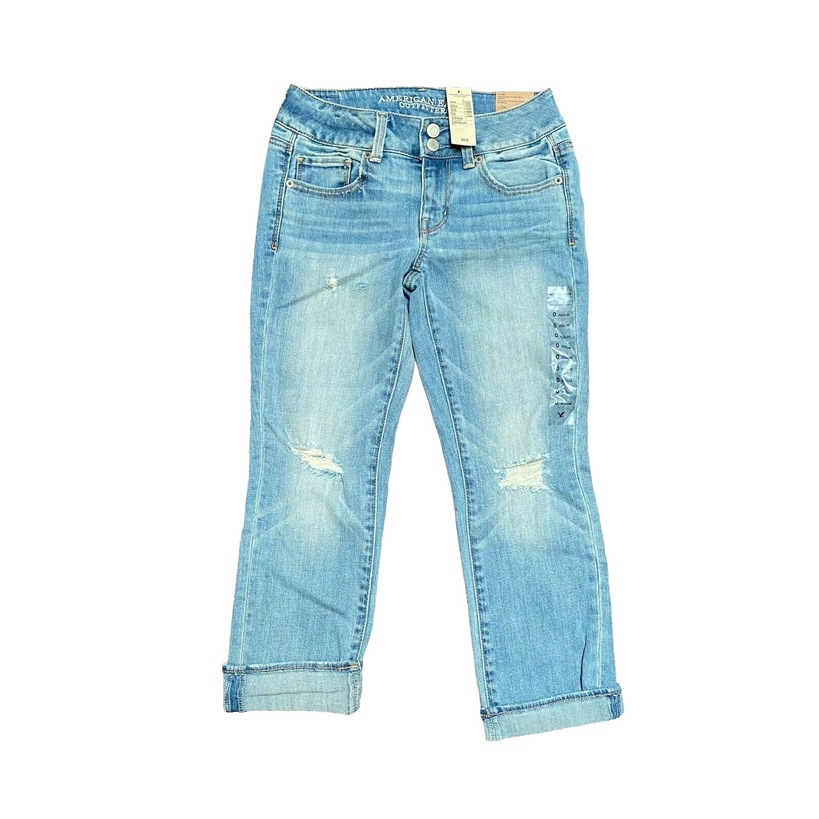 Vaqueros American Eagle Outfitters recortada para Mujeres