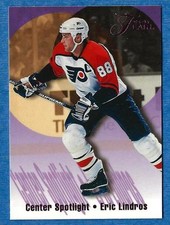 1994-95 Flair: Center Spotlight ERIC LINDROS (ex-mt)