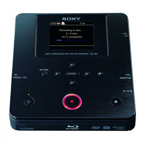 Sony VBD-MA1 DVDirect MA1 MultiFunction Blu-Ray DVD Disc Recorder AVCHD w/ AC - Picture 8 of 9
