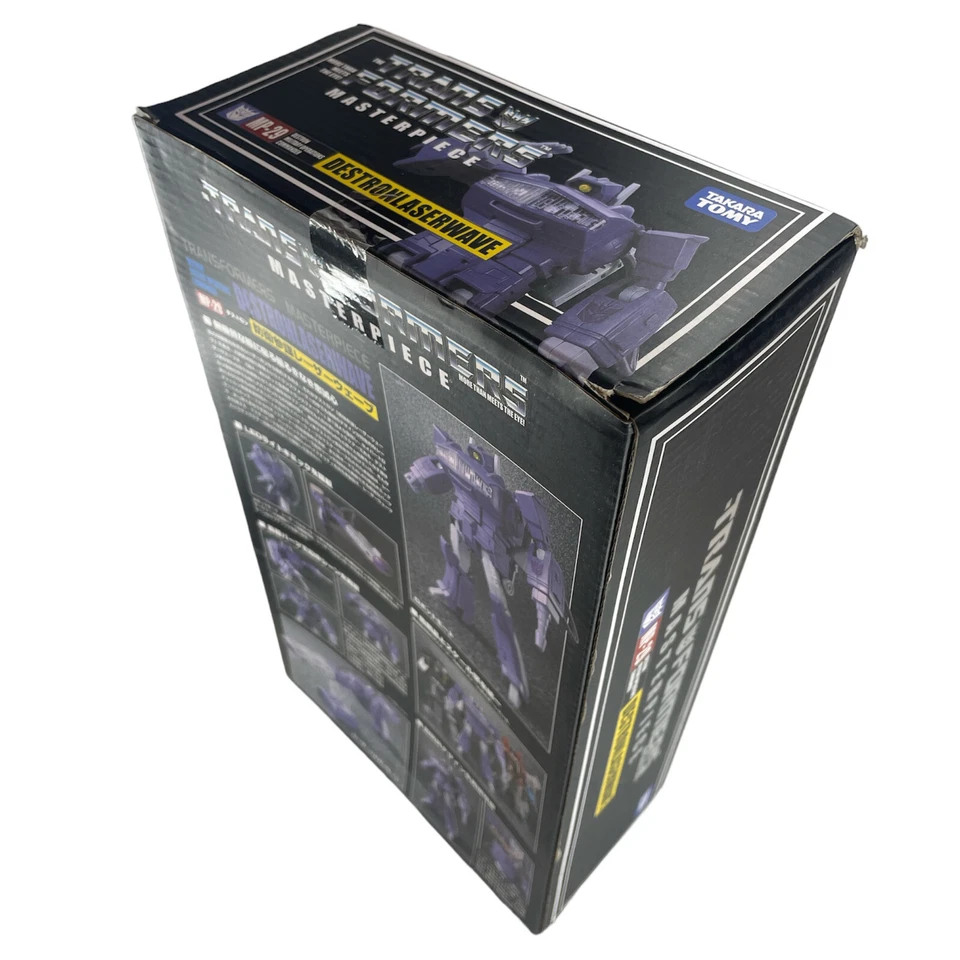 Figura de acción Transformers Masterpiece MP-29 Destron Laserwave Takara caja abierta Foto 4 de 4