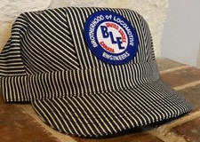 Engineer/Conductor Cap/Hat-Brotherhood Loco Eng BLE  22375-Adult or child size
