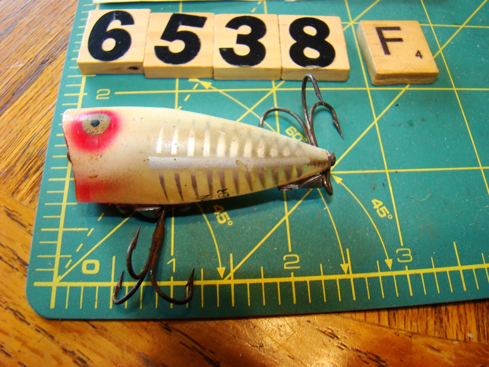 Rare ancien fantôme Heddon Chugger